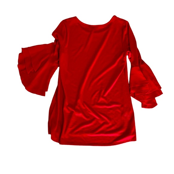 I.N. Studio Red Ladies top - Picture 7 of 10